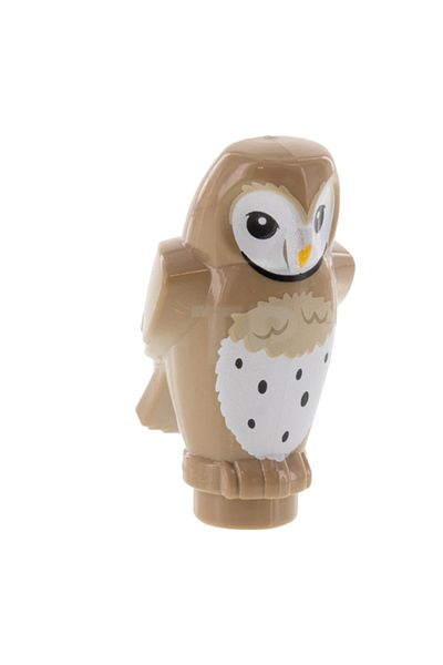 LEGO Harry Potter Owl Animal Accessory - Tan Owl, 1 Piece to Send
