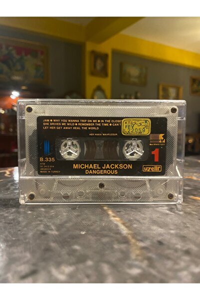 AntikHacı Michael Jackson ‘Dangerous’ Dönem Kaset