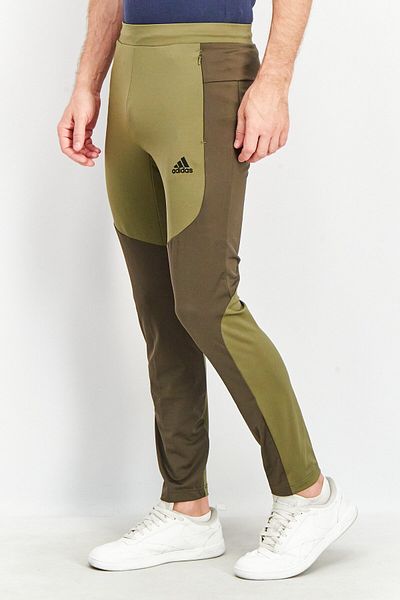 adidas Men Sportswear Fit Yoga Training Pants, Olive