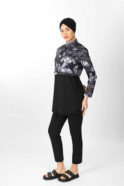 ENDYMION Fully Closed Jacketted Tetrace Swimsuit