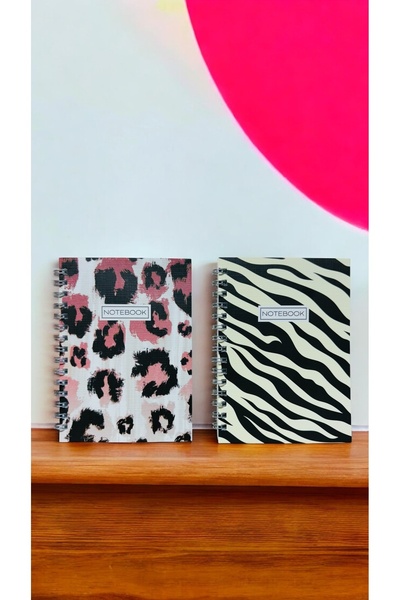 Mas Note Cep Boy 10x14 Cm Spiralli Çizgisiz Karton Kapak 2’li Defter Seti