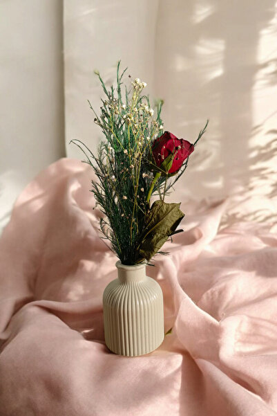 Esepix Dekoratif Beton Saksı, Mumluk, Biblo, Çiçek Vazosu, Çiçek Kapı, Ev Dek...