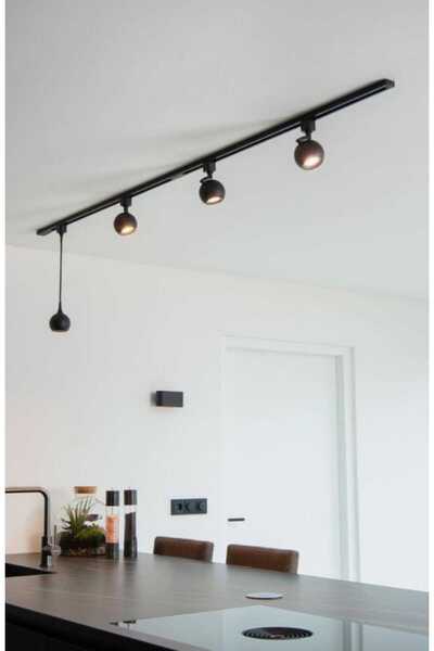 habek avize 2mt ray led spot küre led avize led spot os ram led  ampullü