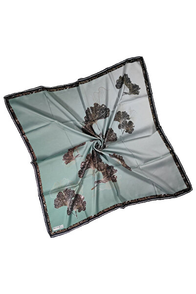 Mısırlı Eşarp Αιγυπτιακό κασκόλ Cocoon Twill (Tivil) Φουλάρι με σχέδια σε φύλλα