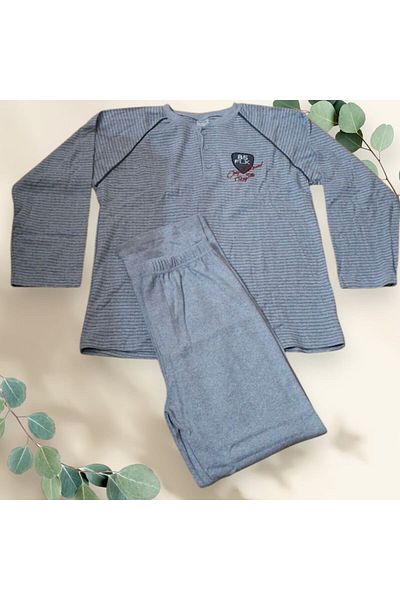 Zen Ανδρικό σετ πιτζάμες Falcom Long Sleeve