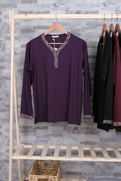 MUSTÜN Sweater Collar Blouse