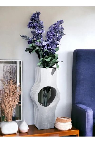 3D Brothers Nallo Vase - Elegant Minimalist Decor Piece