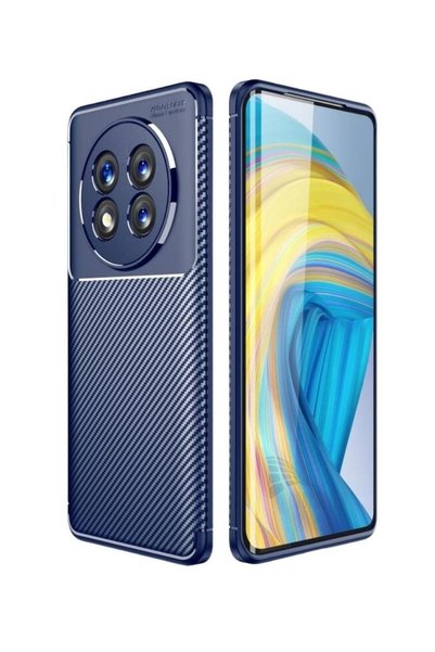 HANPORIUM Redmi Note 14 Pro 5g Compatible Silicone Case Carbon Patterned Came...