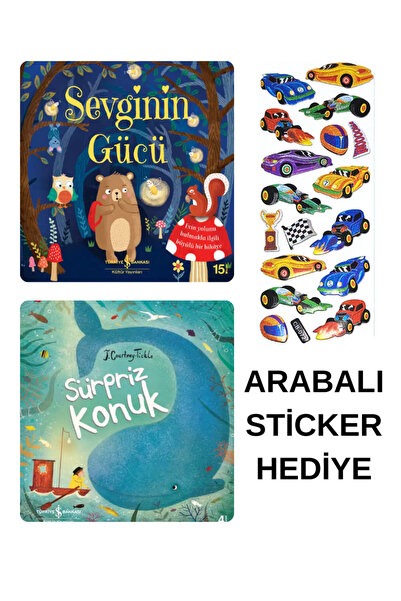TÜRKİYE İŞ BANKASI KÜLTÜR YAYINLARI ARABALI STİCKER HEDİYELİ - OKUL ÖNCESİ RE...