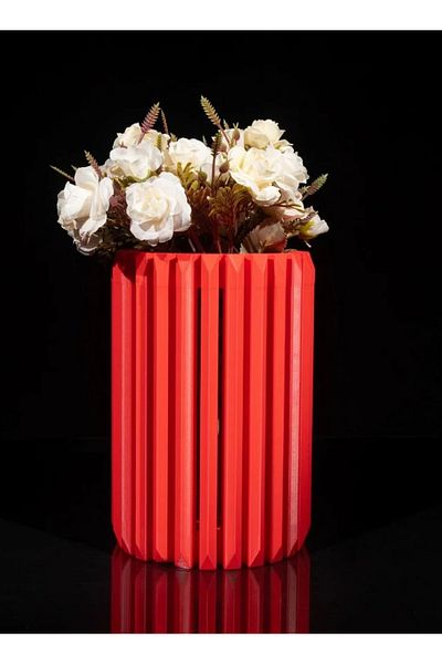 3D Brothers Teris Vase - Contemporary Decorative Centerpiece