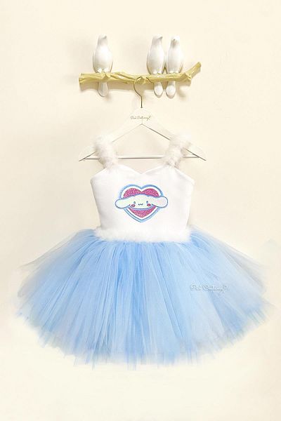 pan kostum Rochie pentru fete Cinnamoroll albastră - Moda copii