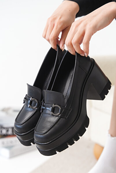 Cananın Pabuçları Мокасини на платформа и ток NUNES