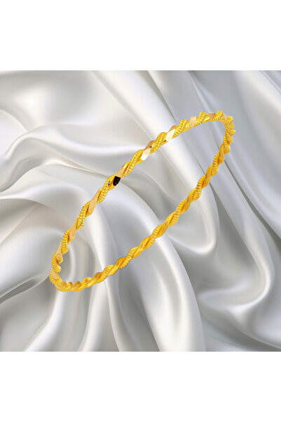 22 Ayar İkili Burma Bilezik 15 Gr