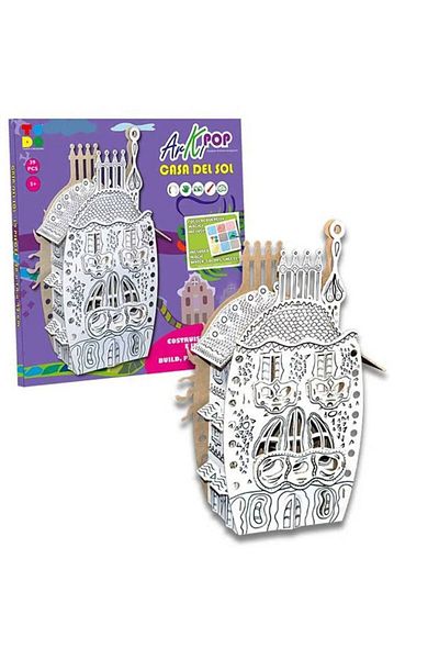 MEDUSHOP Todo Casa Del Sol 3D Paintable Model Ag0465