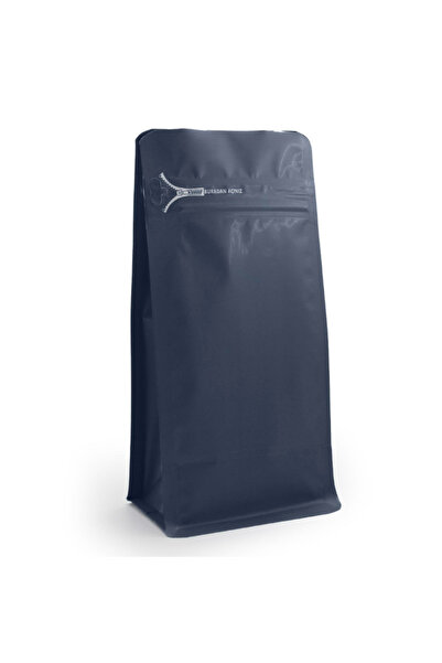 DOYPACK Mavi Kilitli Flat Bottom Buradan Açınız Torba 11x21+4 Cm 250 Gr-100