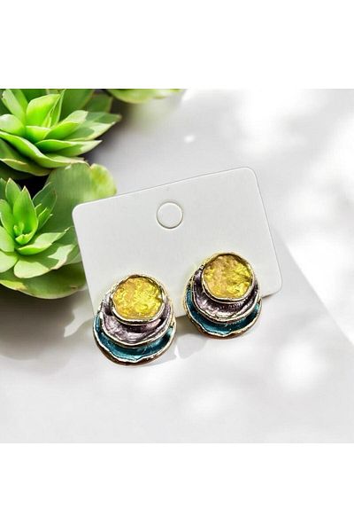 Candy Round Colorful Earrings