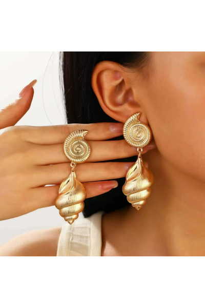 TAKİŞKO DENİZ KABUKLU KÜPE