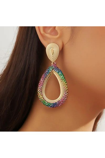 TAKİŞKO Colorful Design Earrings