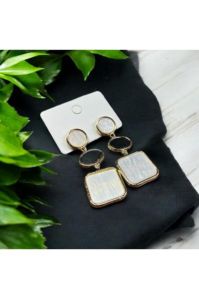 Candy Acrylic Stone Dangle Earrings