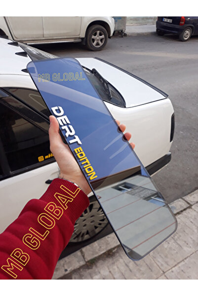 İB GLOBAL ملصقات Dert EDITION مكتوبة على زجاج مؤشر Tofaş Ghost