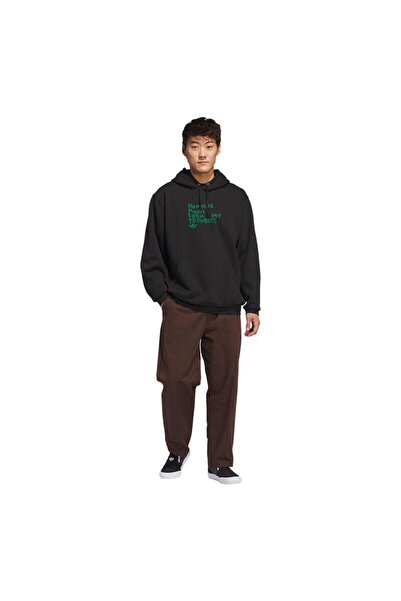 adidas Black Men's Sweatshirt Shmoo g Hoodie Jc7656