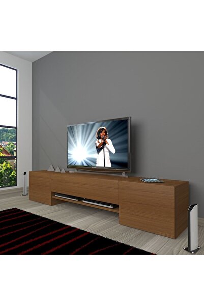 Decoraktiv 1e1 Slm Tv Ünitesi Tv Sehpası - Naturel Ceviz