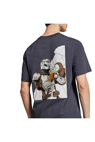 adidas Star Wars The Mandalorian Back Graphic Regular Fit T-shirt