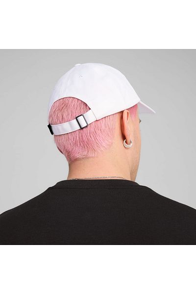 Puma Λευκό καπέλο με λογότυπο Essentials Script ( 025996 -02)