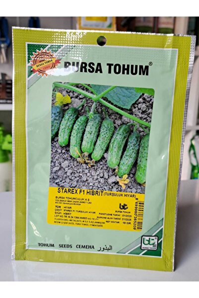 Bursa Tohumculuk Starex F1 Turşuluk Hıyar Tohumu 10gr.