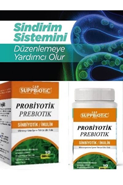 Suppbiotic Probiyotik & Prebiyotik 10 Tablet