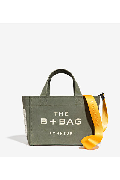 Bonheur Canvas Mint Green Small Tote Bag