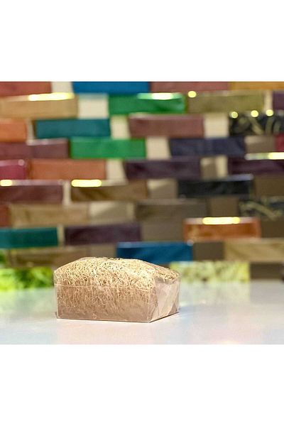 SABUNCU BABA Natural Pumpkin Fiber Rice Soap