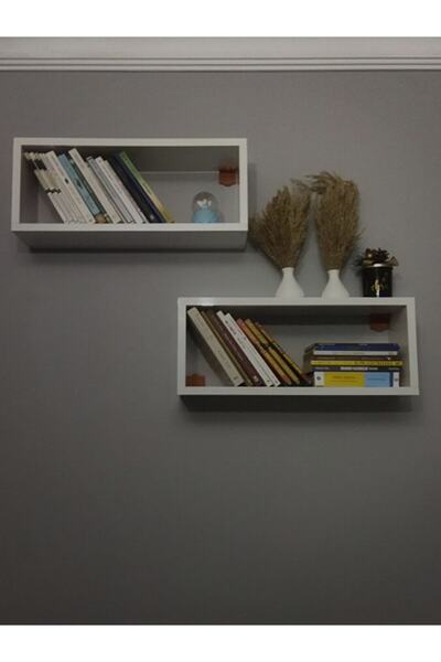 Ka-libra Kitaplık Raf 2li Raf Düzenleyici Dolap