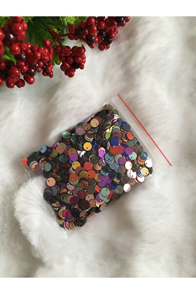 pulsan 50gr Yuvarlak Renkli Yazma Oya pulu