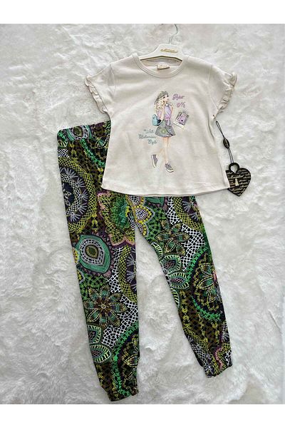 Moonstar Short Sleeve Double Suit with Shalwar