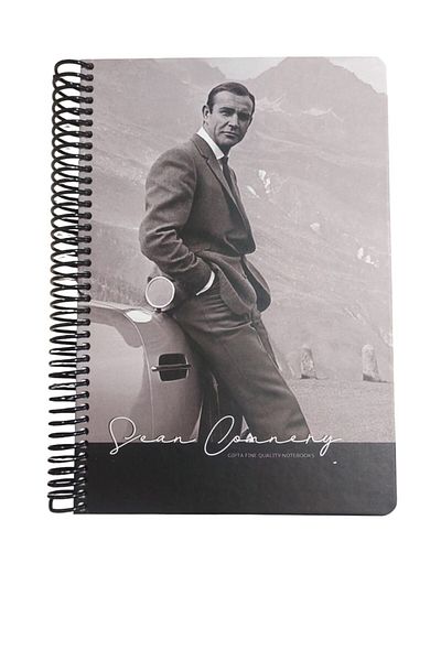 Gıpta Gipta 17X24 Dotted Notebook Sean Connery (120 Sheets)
