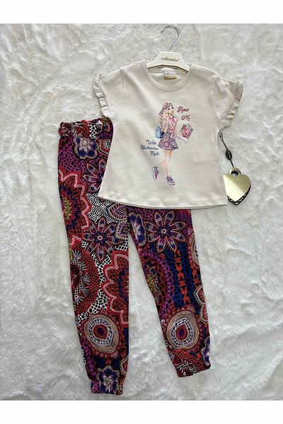 Moonstar Short Sleeve Double Suit with Shalwar