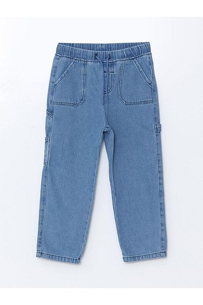 LC Waikiki Pantaloni Jean pentru băiat cu talie elastică