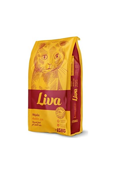 Liva Tavuk Etli Yetişkin Kedi Maması 15 Kg