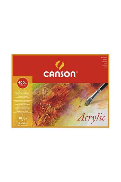 Canson 24X32 Acrylic Block - 10 Sheets 400g