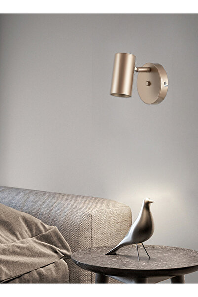 sharpdo Simple Modern Living Room Light Corridor Study Reading Light Gold