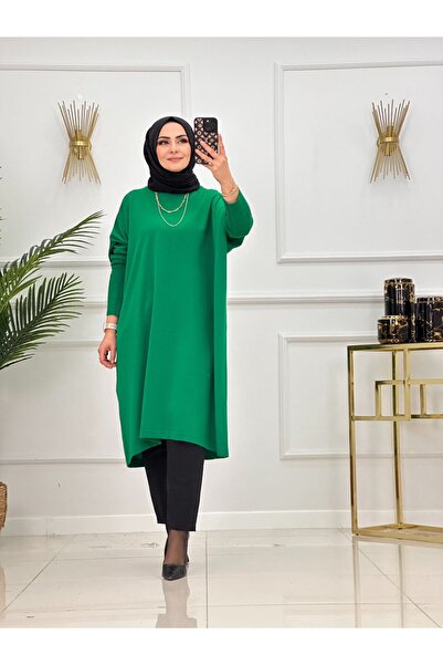 VALENS BOUTİQUE Basic Knitwear Hijab Tunic Loren