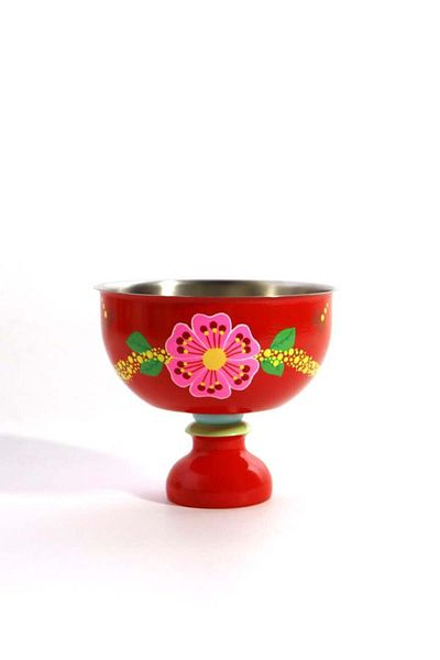 DEDEMİN EMAYELERİ Red Footed Bowl