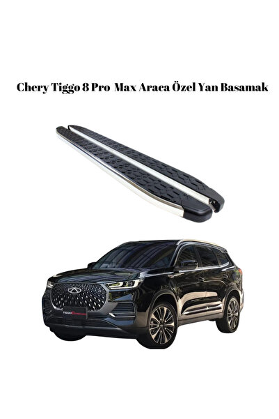 AutoStep Chery Tiggo 8 Pro Max Araca Özel Yan Basamak Krom