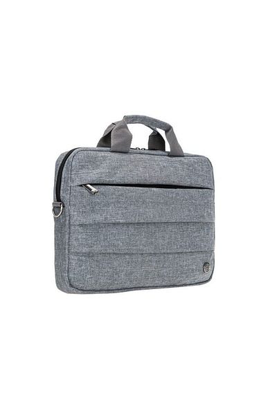 PLM حقيبة كمبيوتر محمول Canyoncase مقاس 15.6 بوصة باللون الرمادي