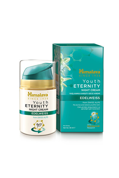 Himalaya Since 1930 Youth Eternity Yaşlanma Karşıtı Gece Kremi 50 ml, Nemlend...