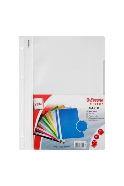 Esselte 4199 Model White Ring Binder - Pack of 50