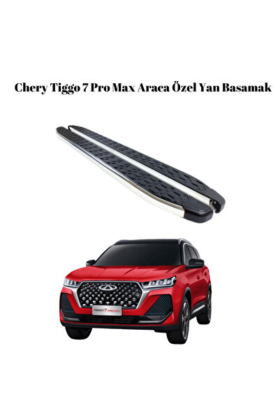 AutoStep Chery Tiggo 7 Pro/Pro Max Araca Özel Yan Basamak Krom