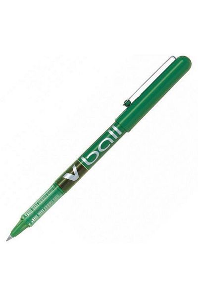 Pilot Pilot V-Ball Roller Pen 0.7mm Green Ballpoint Category