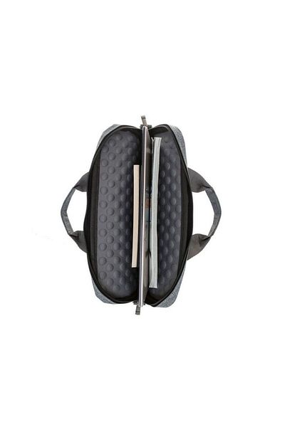 PLM حقيبة كمبيوتر محمول Canyoncase مقاس 15.6 بوصة باللون الرمادي